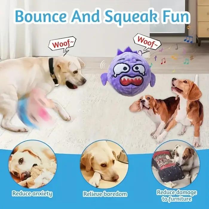 Boule sonore drôle pour chien de compagnie – Jouet