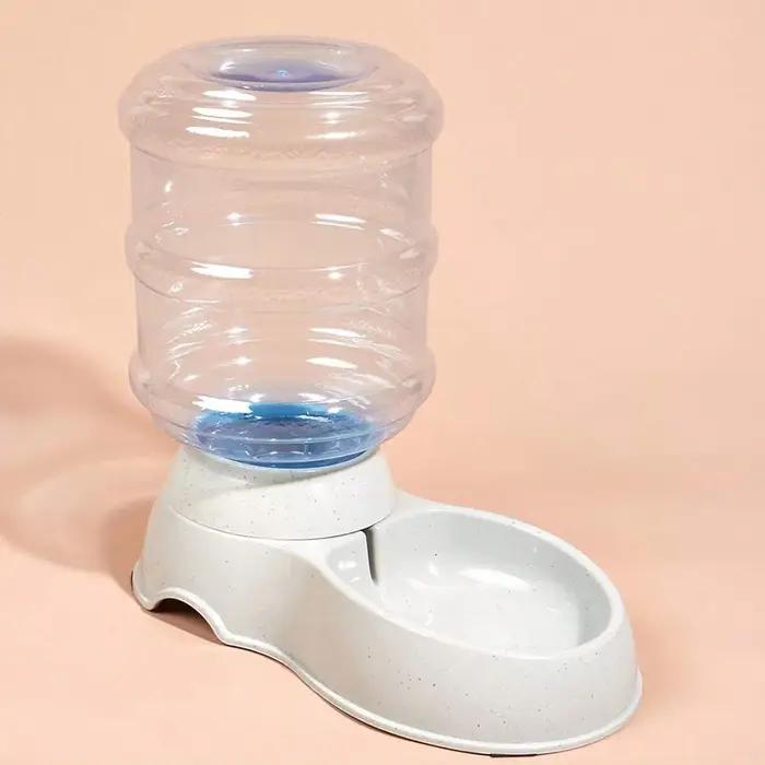 Distributeur d'eau automatique pour animaux de compagnie, mangeoire pour chien, bouteille à boire, grande capacité, bol pour chien, ustensile de nourriture, 1 pièce