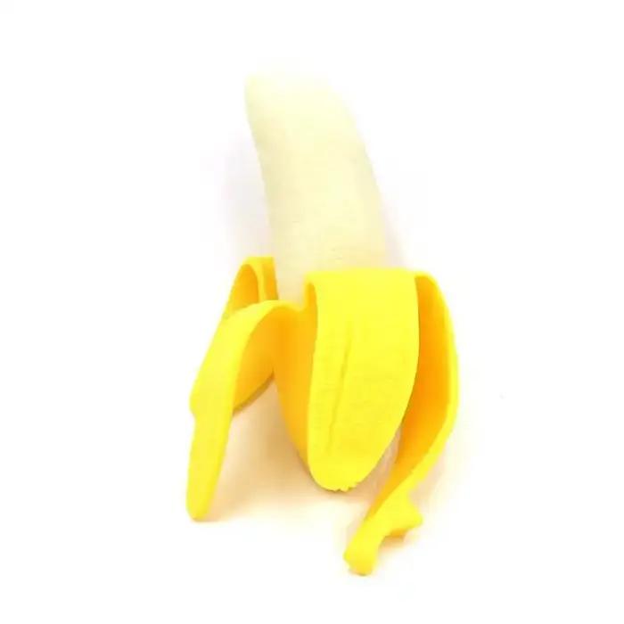 Jouet à mâcher banane réaliste pour animaux de compagnie, jouet de dentition Durable pour chiens et