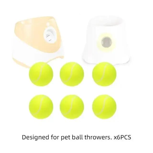 Balles de tennis pour chiens, taille 2 pouces, compatibles avec la plupart des lanceurs automatiques