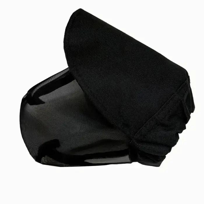 Masque de protection en maille respirant pour chien, anti-moustiques, protège-oreilles, couvre-tête pour animaux, protection faciale, empêche l'ingestion accidentelle
