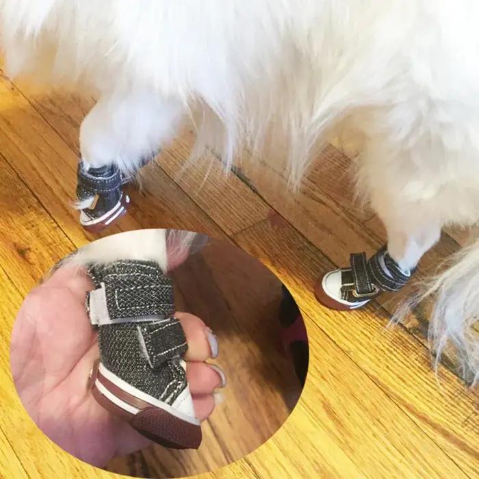 Chaussures antidérapantes pour animaux de compagnie