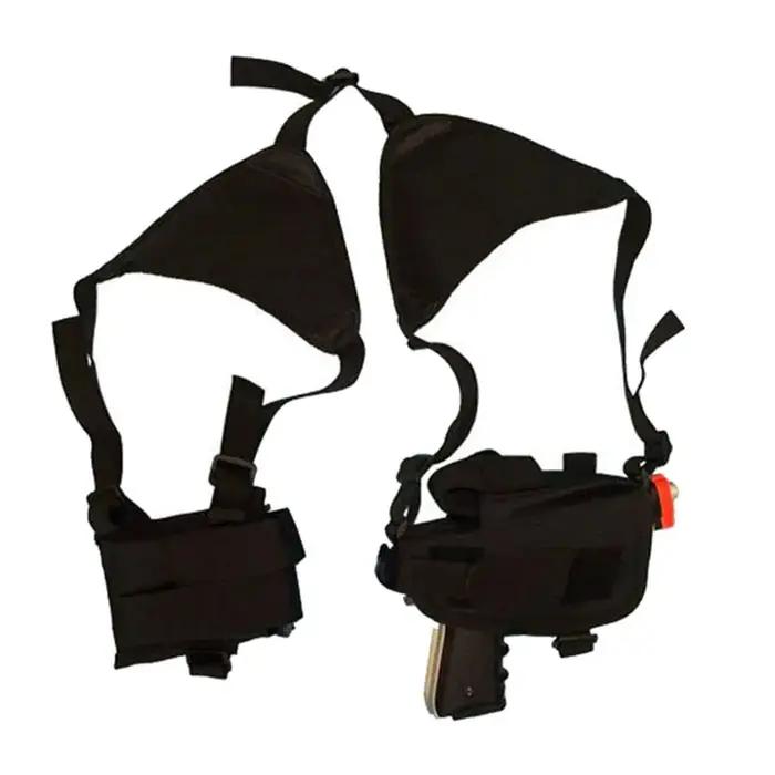 Holster Dissimulé Universel Pour Arme Courte G 17 Ou G 19 Avec Pochette Double Pour Chargeurs Compatible Avec Les Gilets Tactiques MOLLE Occasions De Chasse En Plein Air