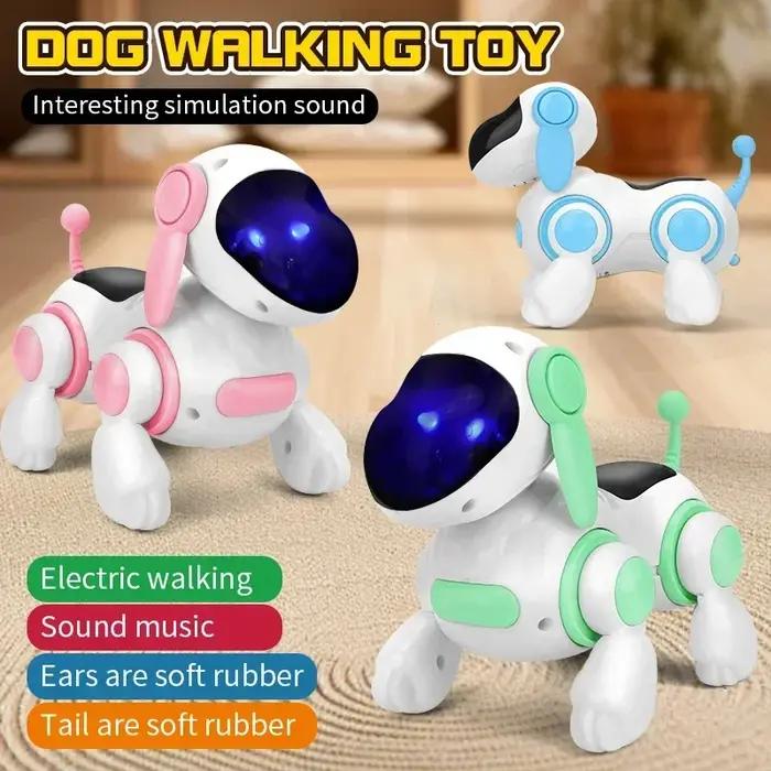 Robot chien électronique intelligent à télécommande tactile
