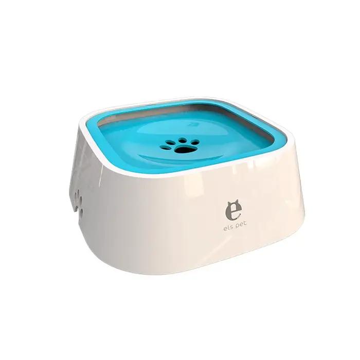 Bol flottant pour chien, abreuvoir à eau, bouche non humide, éclaboussures d'eau pour chats et chiens, distributeur d'eau Anti-débordement, bol Portable pour animaux de compagnie