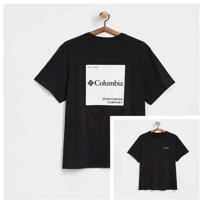T-shirt classique de marque sportive d'extérieur avec logo