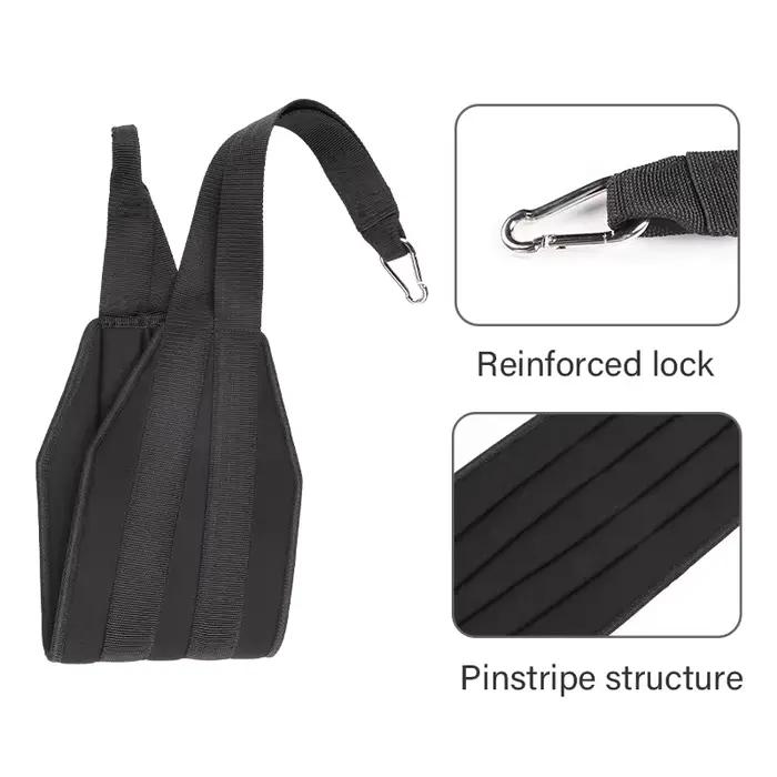 Sangle d'entraînement abdominale suspendue robuste et résistante pour contraction assistée des abdominaux entraînement complet du corps occasions spéciales femmes fitness abdos six-pack