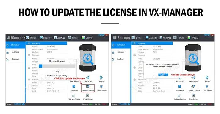 VXDIAG outil de Diagnostic VCX SE VCX DoIP autorisation pour BMW pour JLR