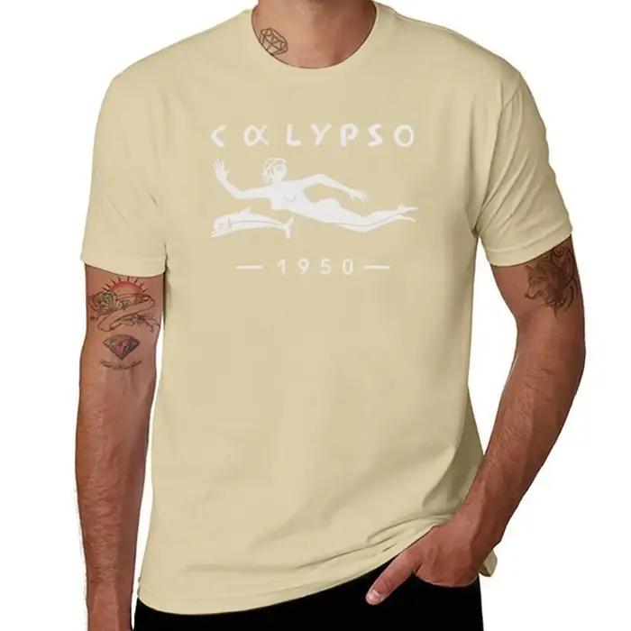 T-shirt graphique imprimé animal pour hommes style streetwear océanique montres Calypso Jacques Yves Cousteau quatre saisons décontracté