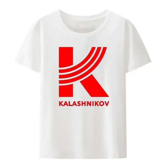 Rétro Kalashnikov Ak 47 russie pistolet Riffle militaire armée t-shirt été à manches courtes imprimé t-shirts créatifs décontracté Camisetas