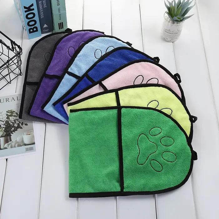 Serviette pour animaux de compagnie à séchage rapide