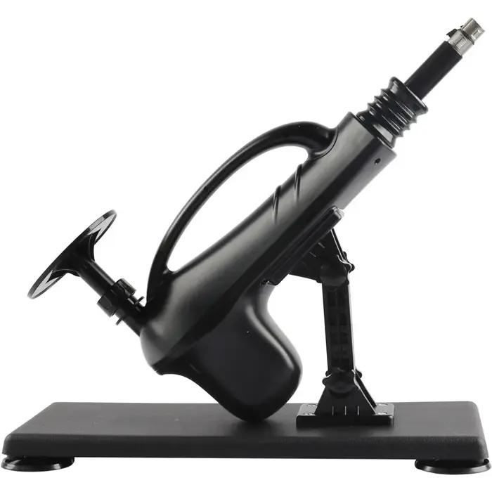 Fredoch Mini Machine sexuelle automatique avec accessoires de gode noir pour hommes et femmes jouets