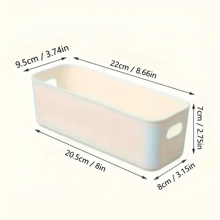 Boîte de rangement multifonctionnelle 10 pièces, boîte de rangement de bureau durable de grande capacité, rangement de sous-vêtements adapté au stockage d'articles divers