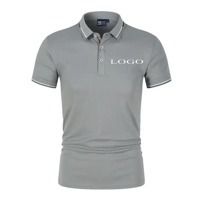 Polo personnalisé homme et femme design unique logo marque image personnalisée quatre saisons bureau élégant décontracté