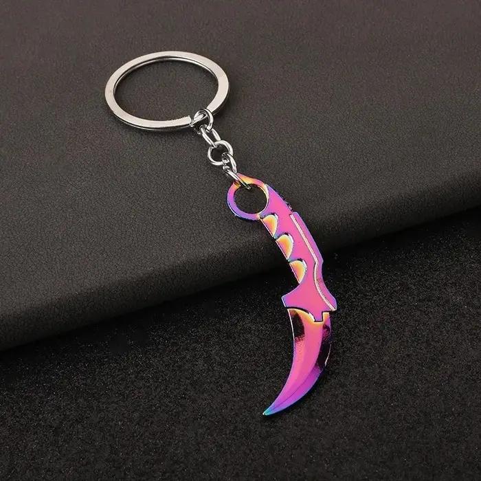 Porte-clés en métal Valorant pour hommes et femmes, décoration, bijou personnalisable, accessoire de mode, cadeau pour jouer