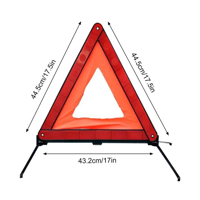 Triangle d'avertissement panneau de panne réfléchissant sécurité