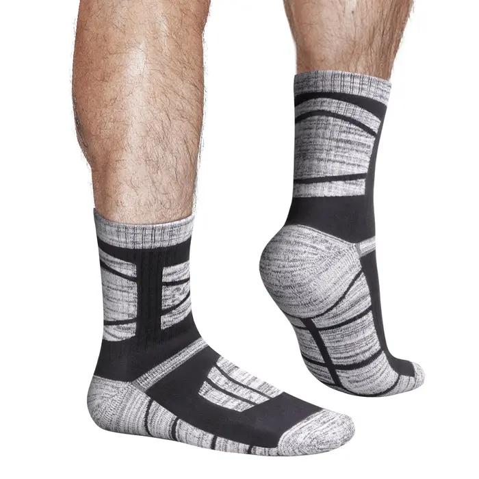 Chaussettes de chasse YUEDGE homme - 5 paires coton respirant pour randonnée et travail