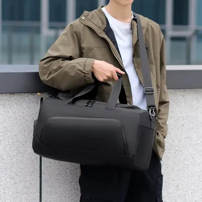 Sac de sport sac à main de grande capacité PU pour voyages et activités sportives polyvalent