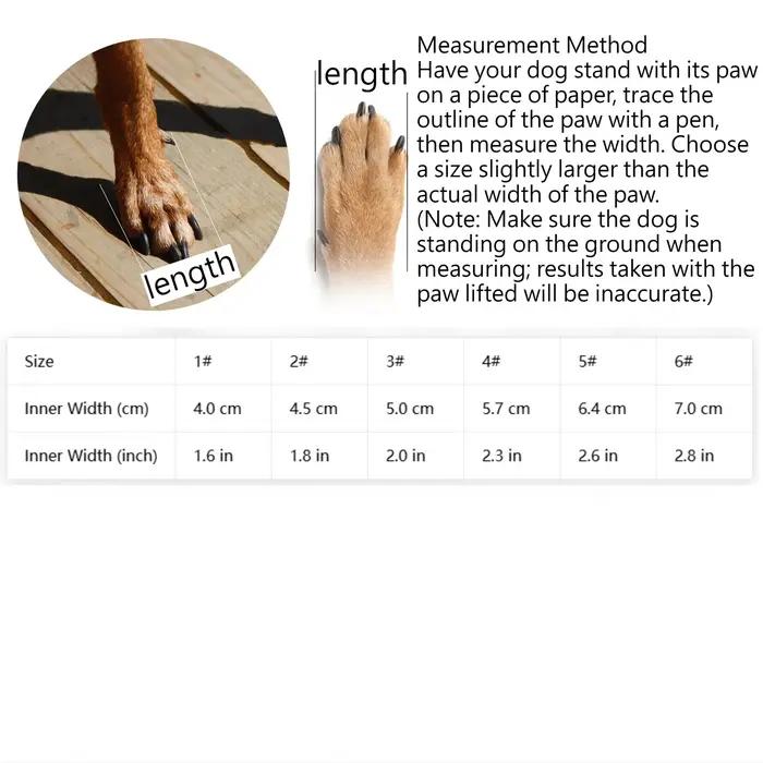 Chaussures pour chien de grand format imperméables et antislip pour randonnées et promenades hivernales occassions spéciales