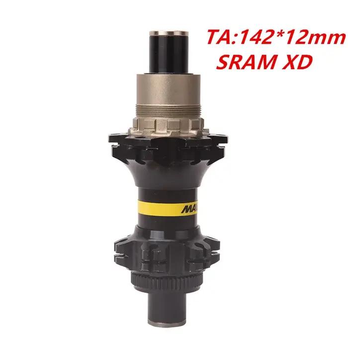 Axe Shimano-Hub pour vélo, verrouillage central, axe E-THRU, moyeu 12 vitesses, 24H, 100x9, 135x9, 1