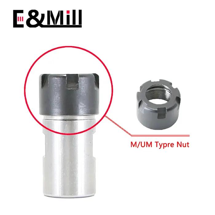Bricolage ER11 ER16 ER20 ER25 3 3.175 4 5 6 6.35 7 8 10 12 14 Mm 16mm porte-outil de broche de moteur pince mandrin mach