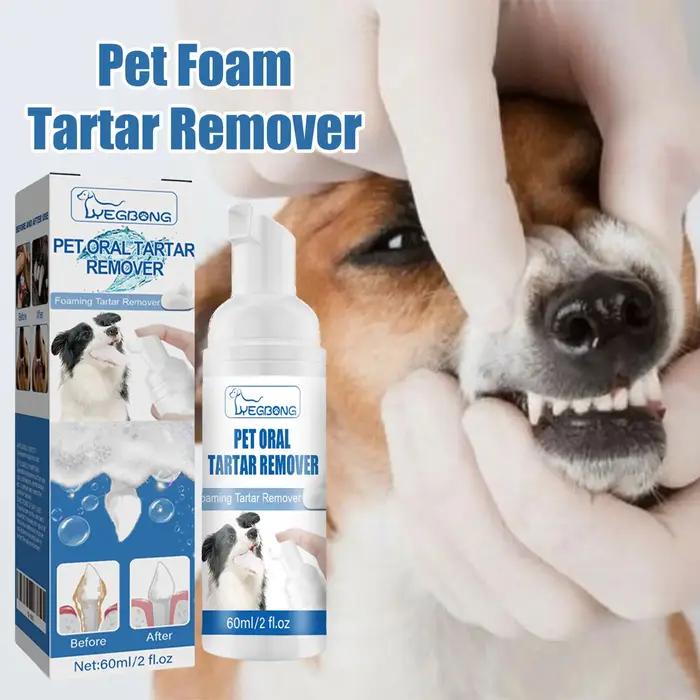 Mousse de nettoyage buccal pour animaux de compagnie
