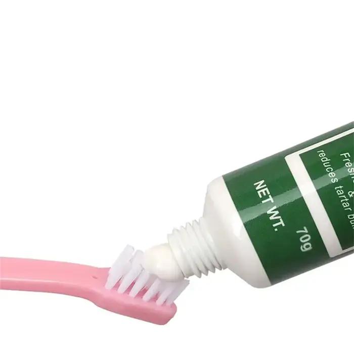 Dentifrice pour chien universel pour la santé bucco-dentaire à utiliser chez soi et chez le vétérinaire pour un sourire éclatant