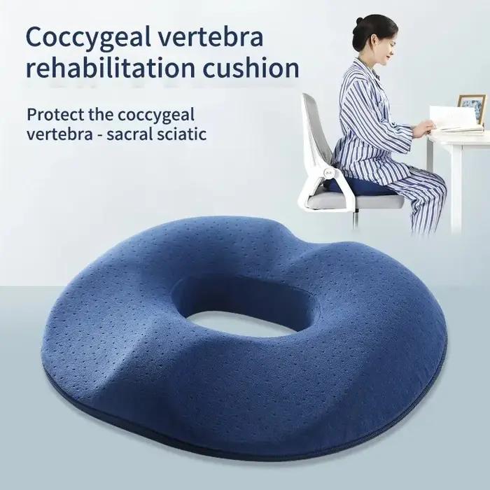 Coussin de siège de bureau en coton à mémoire de forme
