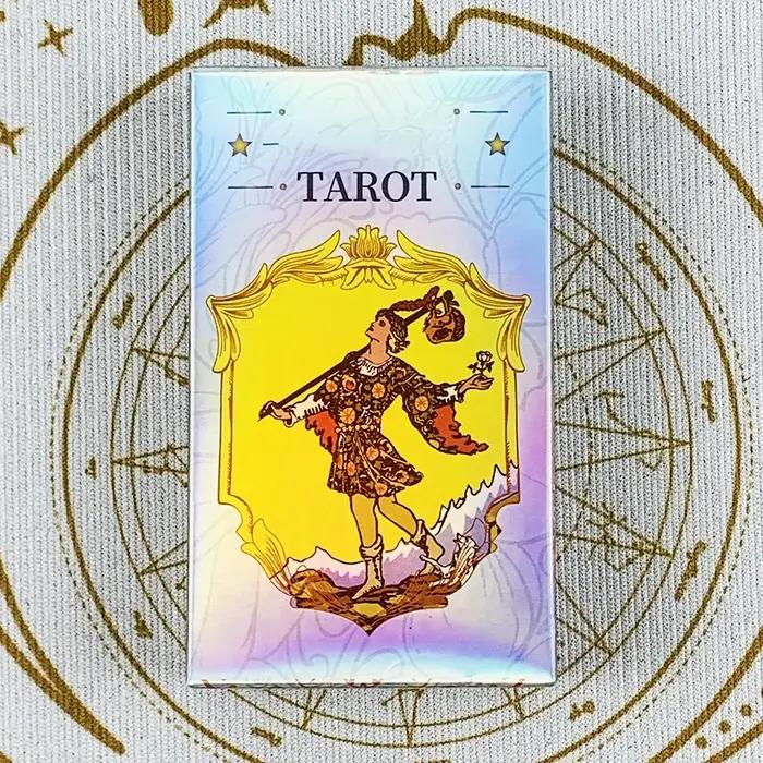 Tarot Oracle 78 pièces cartes spécialement conçues divertissement familial destin Divination jeu