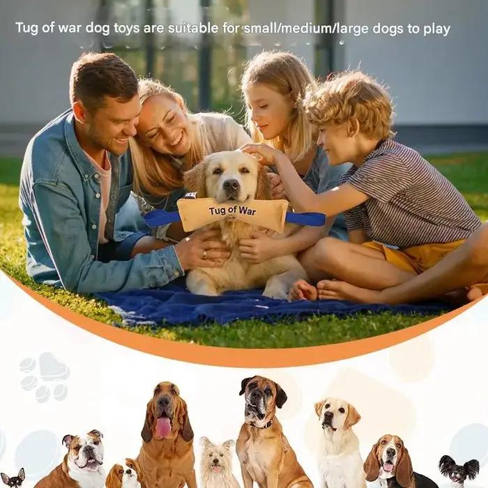 Jouet de remorqueur pour chien