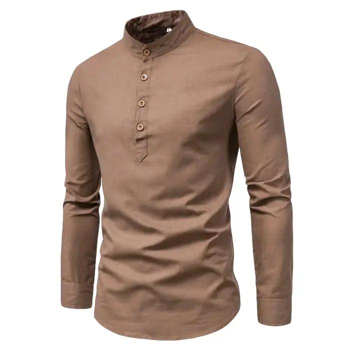 Chemises à manches longues pour hommes