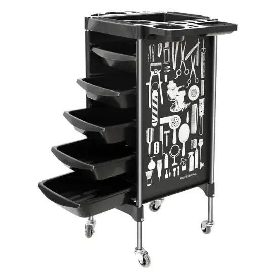 Chariot de rangement pour outils de coiffure