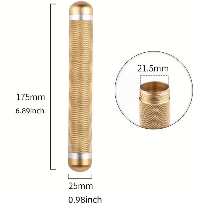 Humidor en aluminium de grande taille, Tube de cigares, étui résistant à l'humidité, accessoires pou