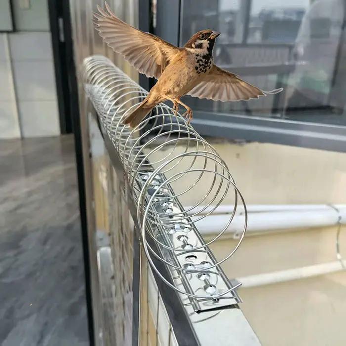 Kit anti-nuisibles en acier inoxydable multifonction pour repousser pigeons serpents rats en extérieur utilisation camping randonnée jardin balcon