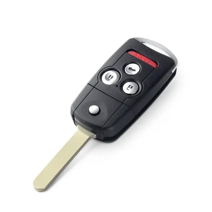 KEYYOU 2/3/4 Boutons Clé De Voiture À Distance Pour Honda CR-V Jazz L'accord 2008-2012 vieille Civic