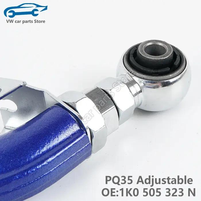 Verrerie Bras de commande de carroCumbria supérieur arrière réglable, VW Golf, Jetta, Passat CC, Tig