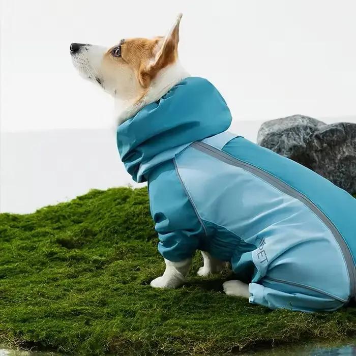 Combinaison imperméable tout-en-un pour Corgi
