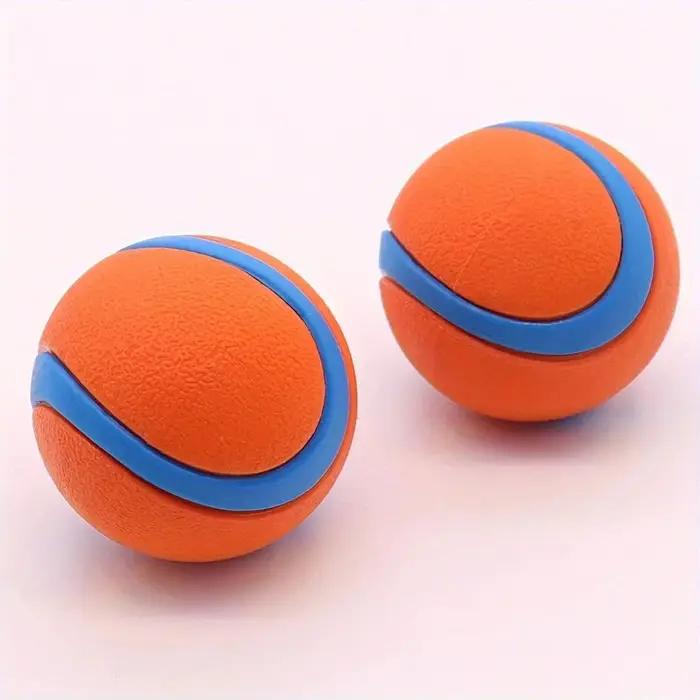 Jouet interactif de balle gonflable en caoutchouc pour chien, pour l'entraînement et soulager l'ennui, jouet à mâcher pour nettoyer les dents, jouets pour animaux de compagnie pour tous les chiens