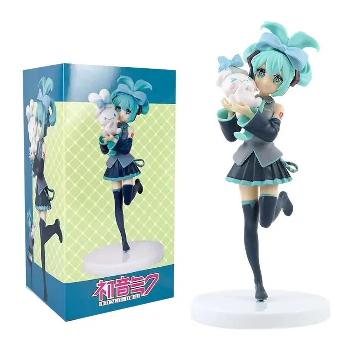 Chaude 21CM Anime Hatsune Miku X cannelle Figure Anime périphérique modèles à collectionner décorati
