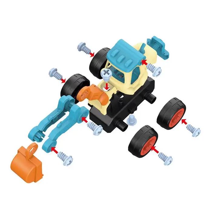 Véhicule de Construction à démonter, jouet, écrou, démontage, chargement, déchargement, camion d'ingénierie, bricolage, assemblage de vis pour enfants, jouets éducatifs