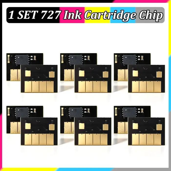 Pour puce de cartouche d'encre HP 727/300ML Compatible avec l'imprimante HP DesignJet T920 T930 T150