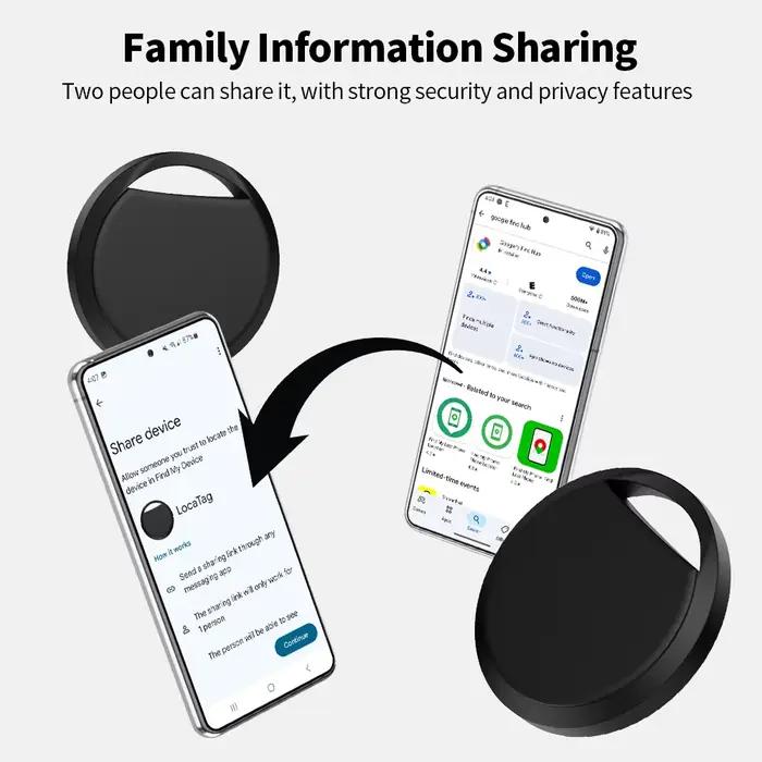 Dispositif de localisation intelligent pour smartphones Android longue distance pour sécuriser vos biens personnels et partager leurs positions