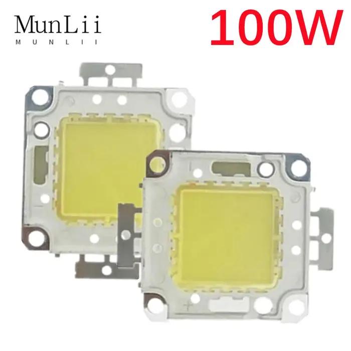 Puces d'ampoules LED COB pour budgétaire, 100W, 50W, 30W, 20W, 10W, DC 12V, 36V, jardin, carré, lumi