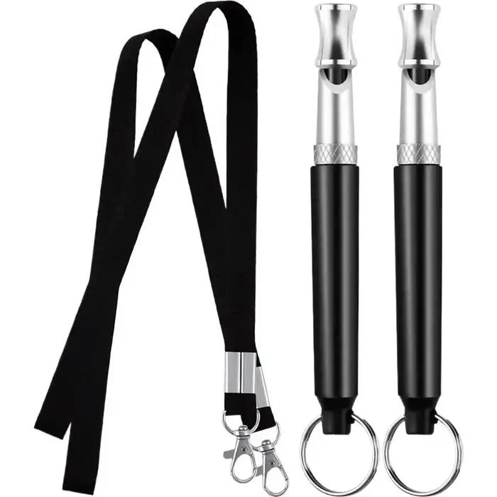 Kit d'entraînement pour chiens avec sonnette pour animaux, corde, flûte et sifflet pour chien, et accessoires d'entraînement pour chevaux et chiens