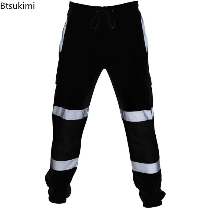 Pantalon réfléchissant sécurité 360° haute visibilité chasse nocturne jogging nocturne