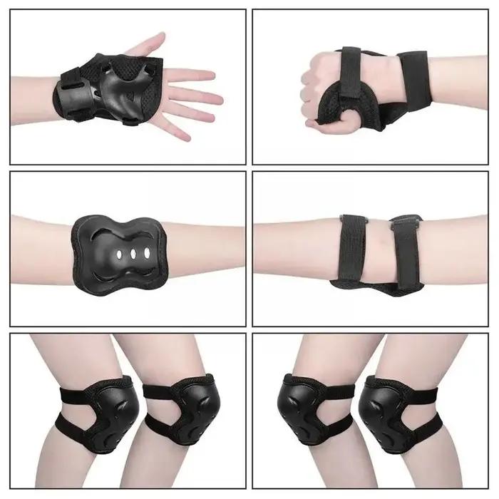 Genouillères de protection pour enfants, pour vélo, skateboard, patinage, cyclisme, coude, scooter,