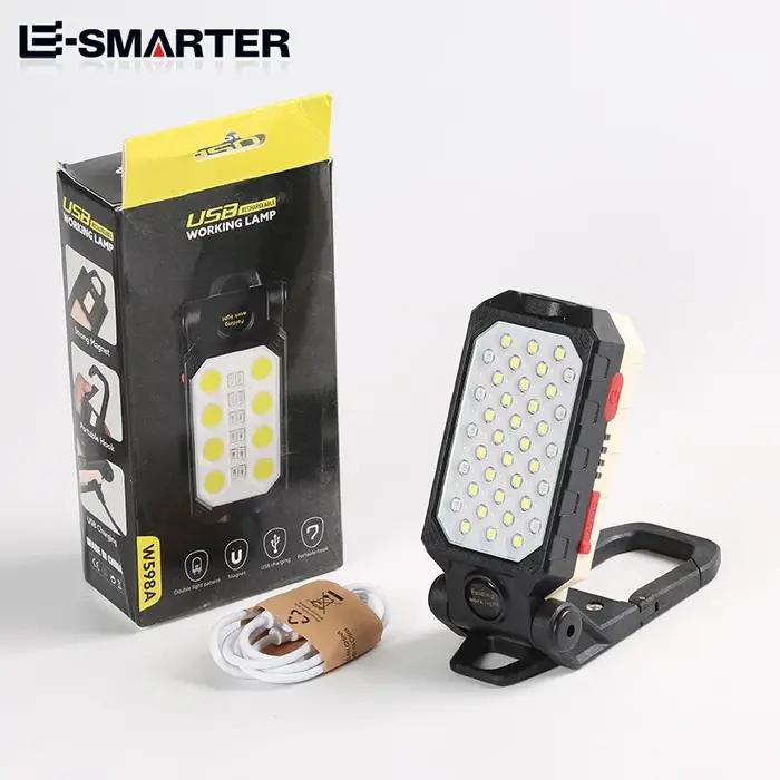 ESMARTER COB lampe de travail Portable USB Rechargeable