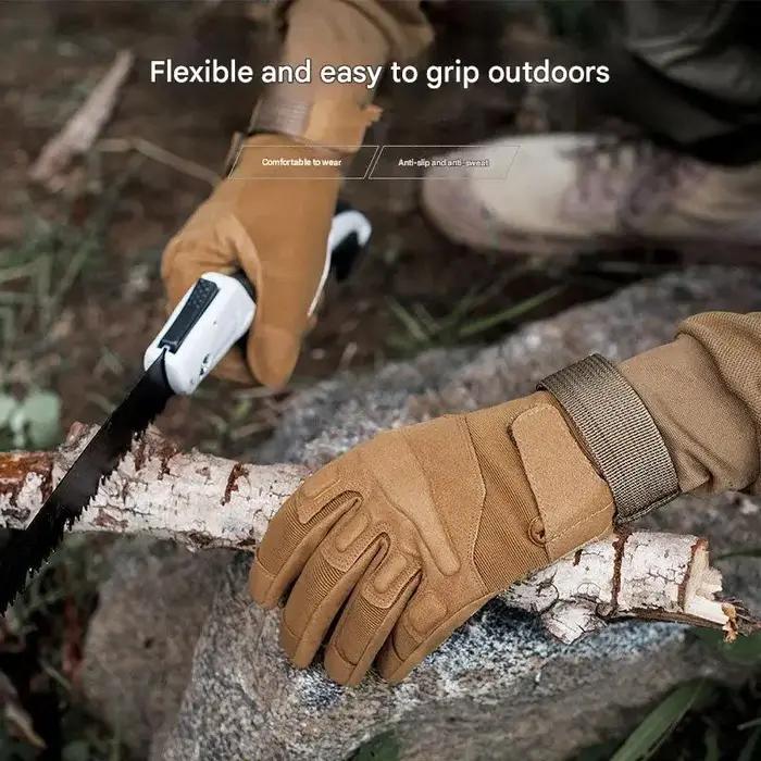 Gants tactiques hiver homme coque caoutchouc protection doigts écran tactile équitation chasse froid 2026