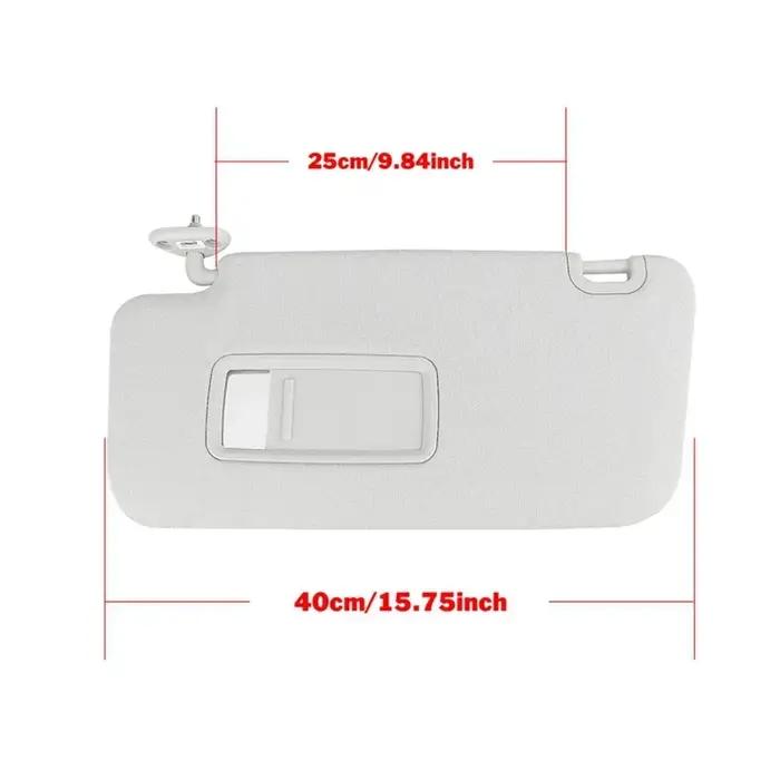 Pare-soleil X-T pour Subaru Forester 2009 – 2013, pare-soleil latéral avec miroir