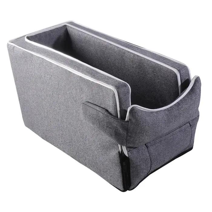 Console centrale de voiture siège de voiture pour petit chien lit pour chien accoudoir Portable sièg